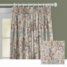 Blackberry Row Printed Made to Measure Curtains Creamhome decor ,wall decor 