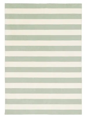 Blair Green Sage Stripe Washable Rugmodern color block patchwork rug