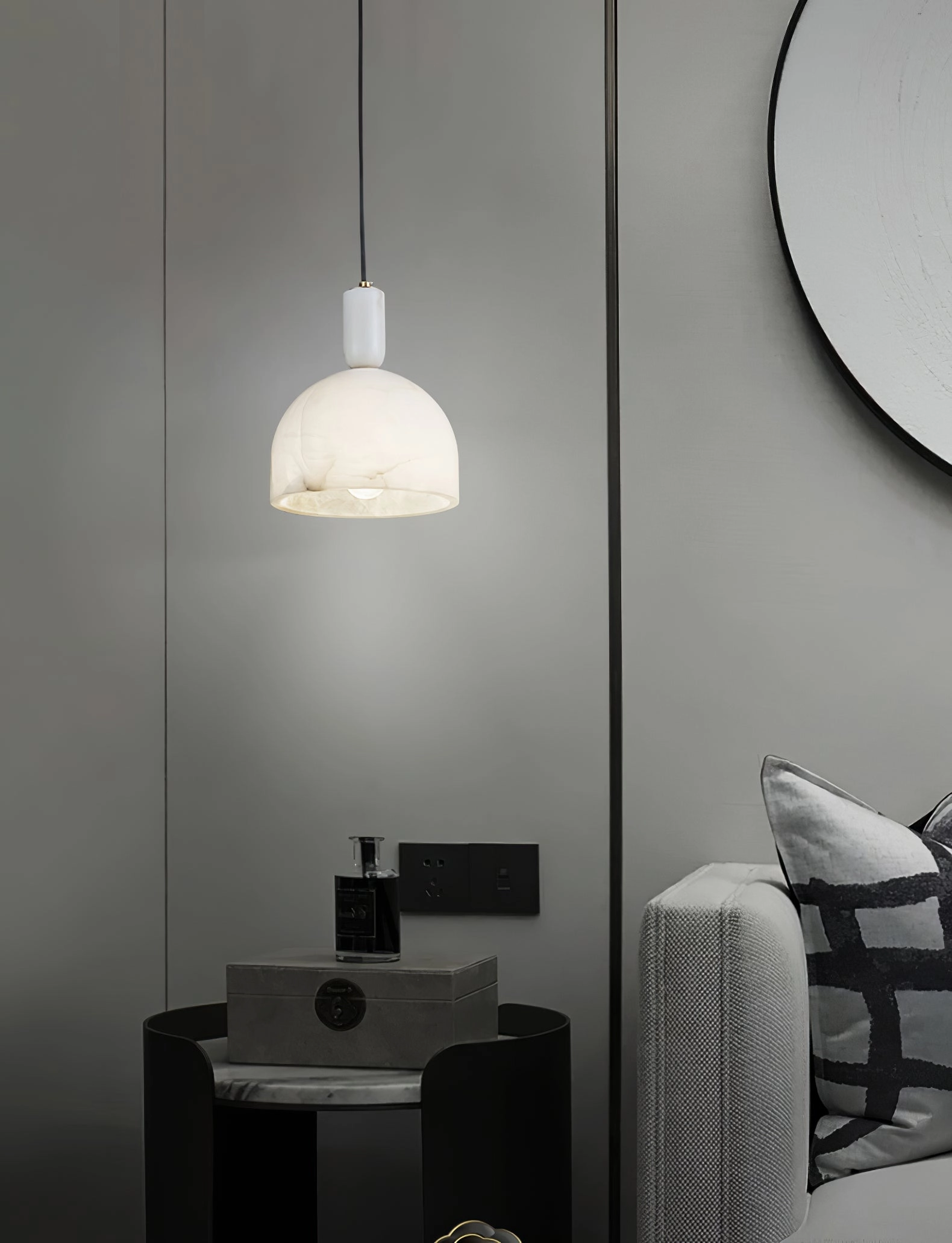 Blair Alabaster Pendant Light