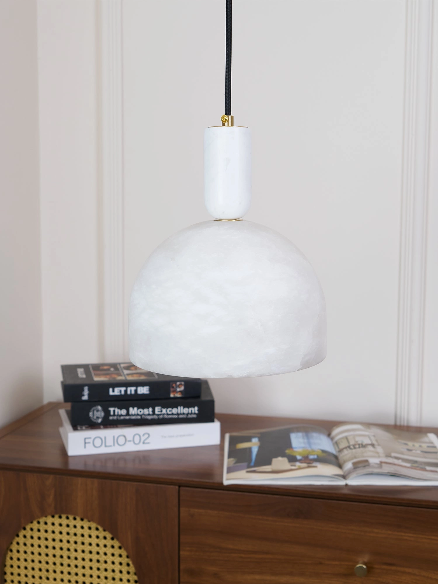 Blair Alabaster Pendant Light