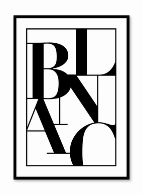 Blanc, Posterpop culture themed posters