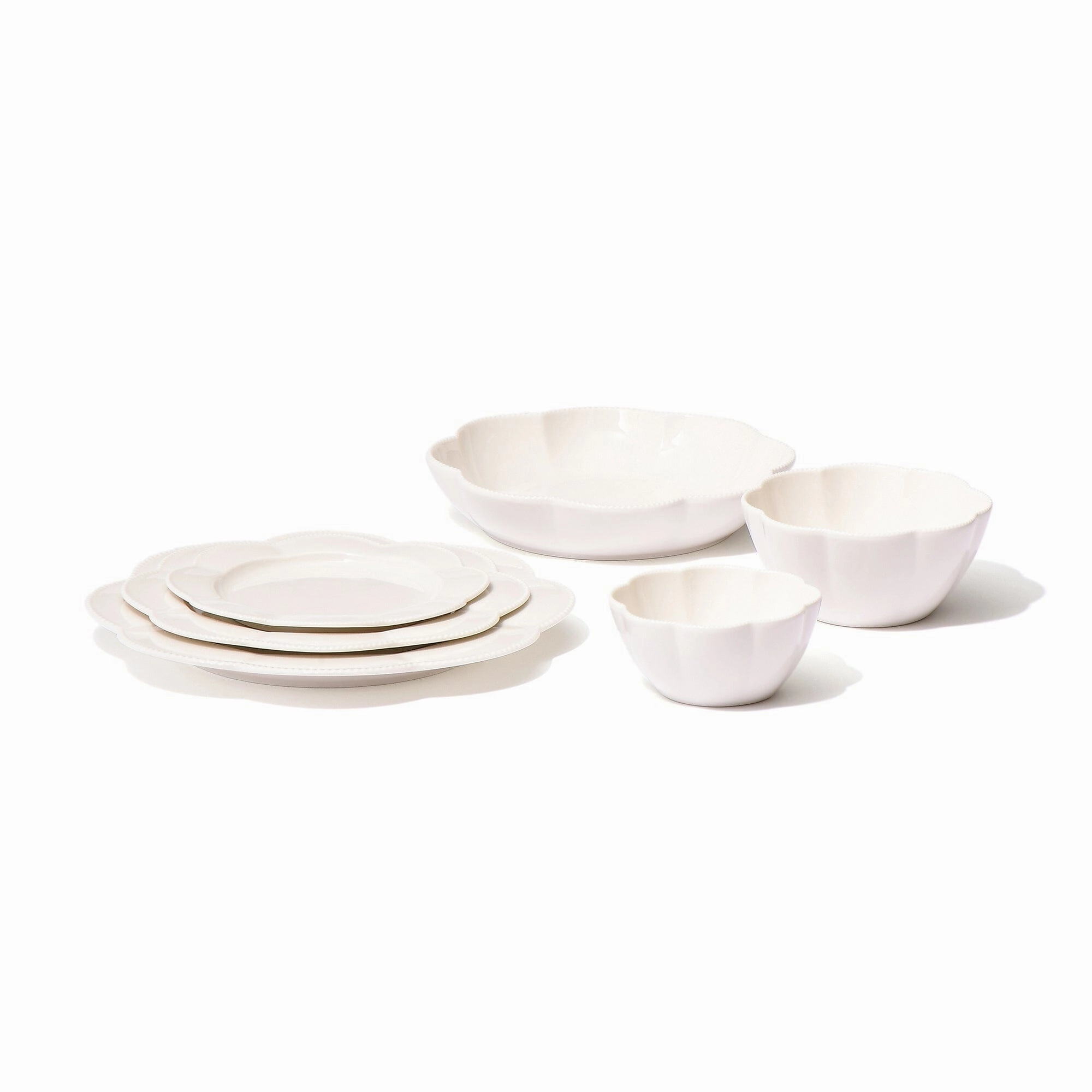 Blanche Bowl M Wave White