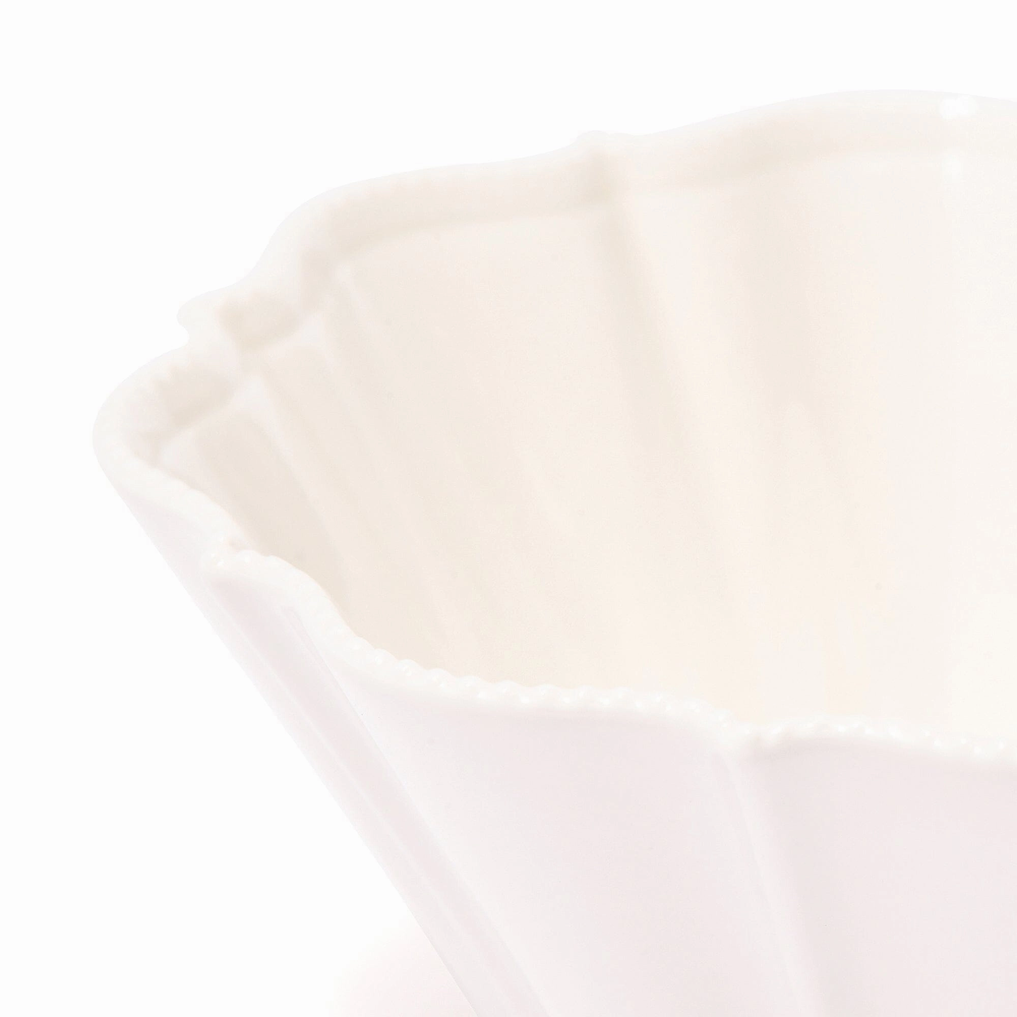 Blanche Bowl M Wave White