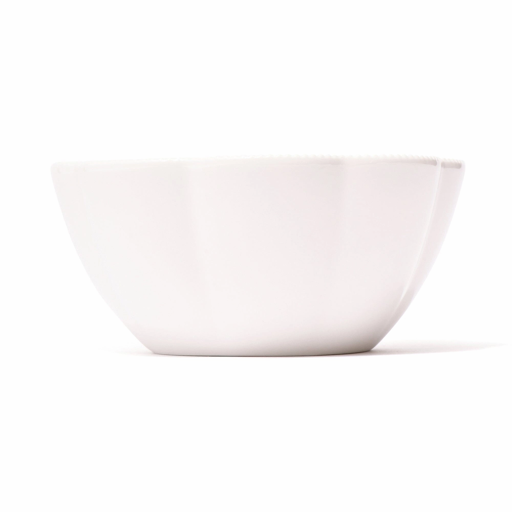 Blanche Bowl Medium Flower  White