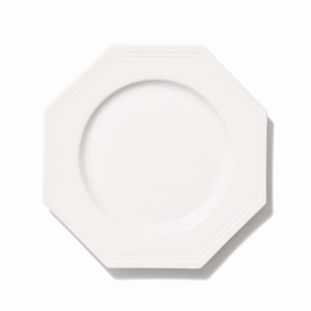 Blanche Plate Small Octagon  Whitehand-painted ceramic bowl