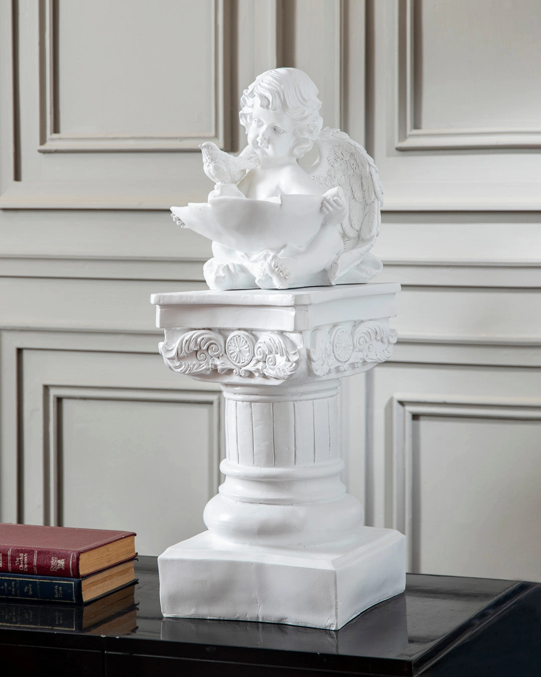 Blessing Bowl Angel Cherub Figurine