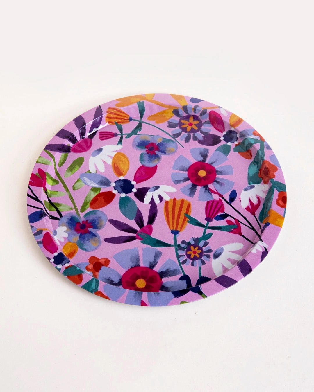 Bloom Burst Floral Serving Tray - Set Of-2modern kitchen decor ,kitchen dinner set ,dinnerware 