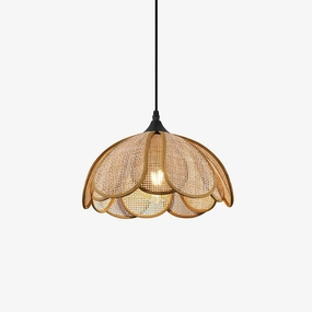 Bloom Rattan Pendant LampScandinavian pendant light ,modern chandelier 