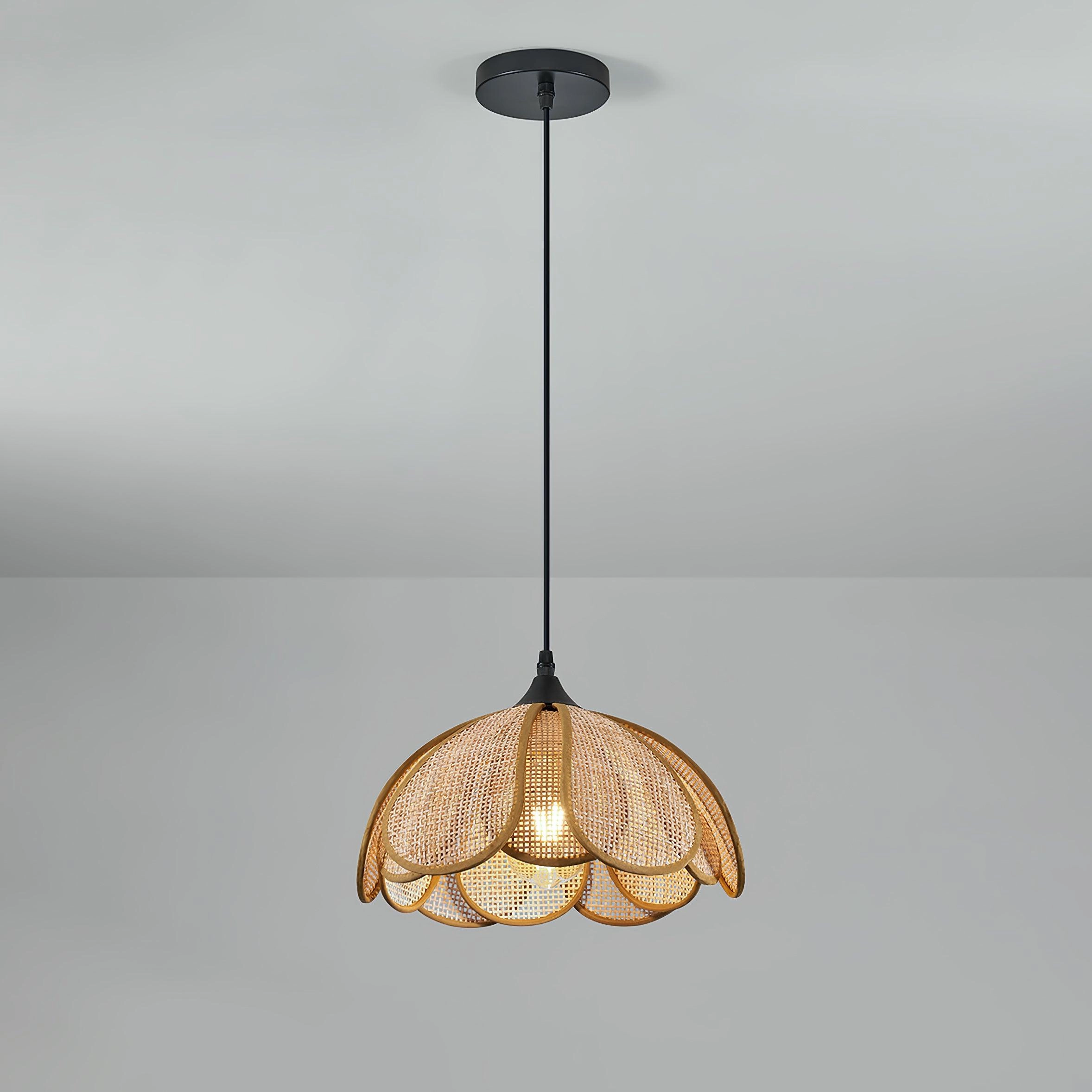 Bloom Rattan Pendant Lamp