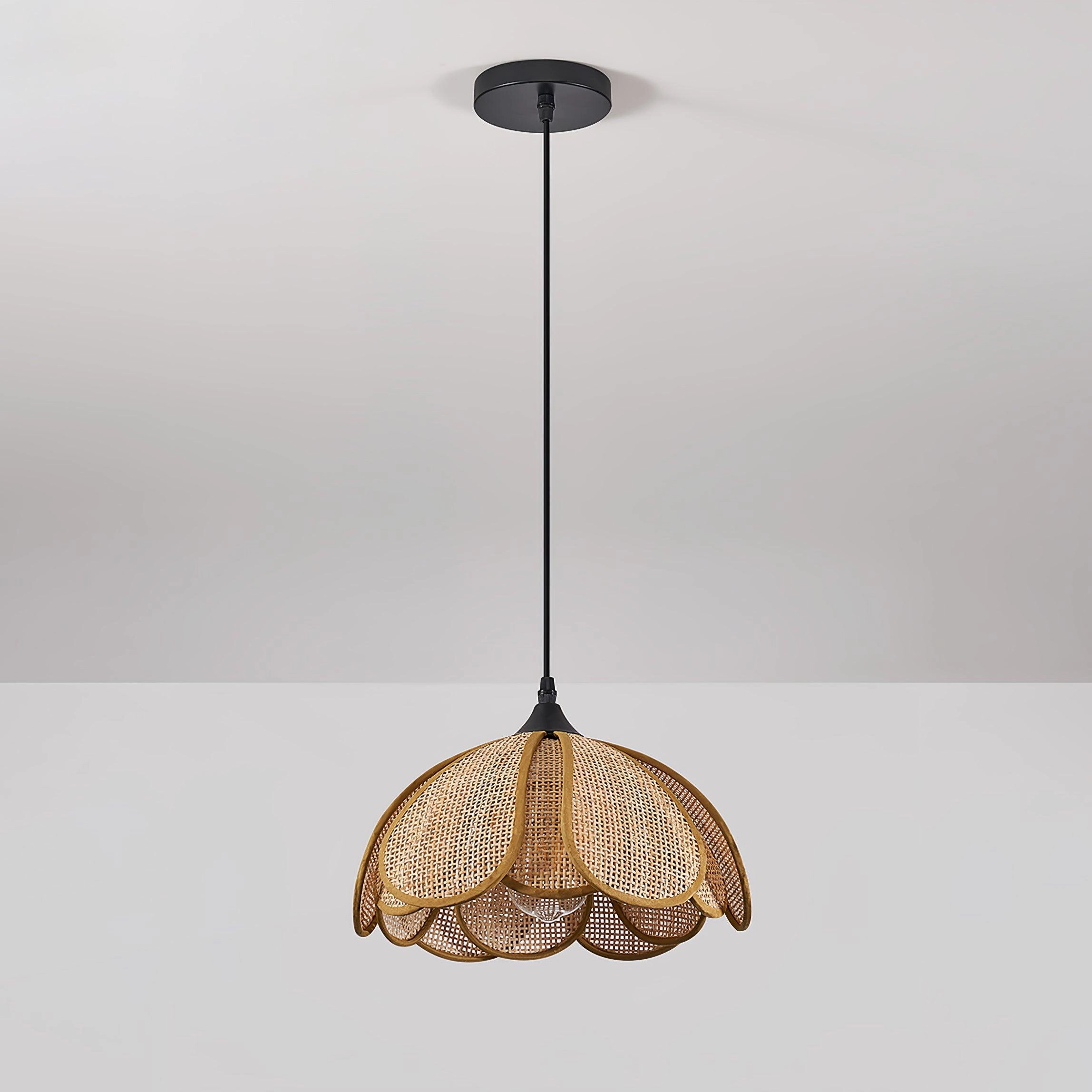 Bloom Rattan Pendant Lamp