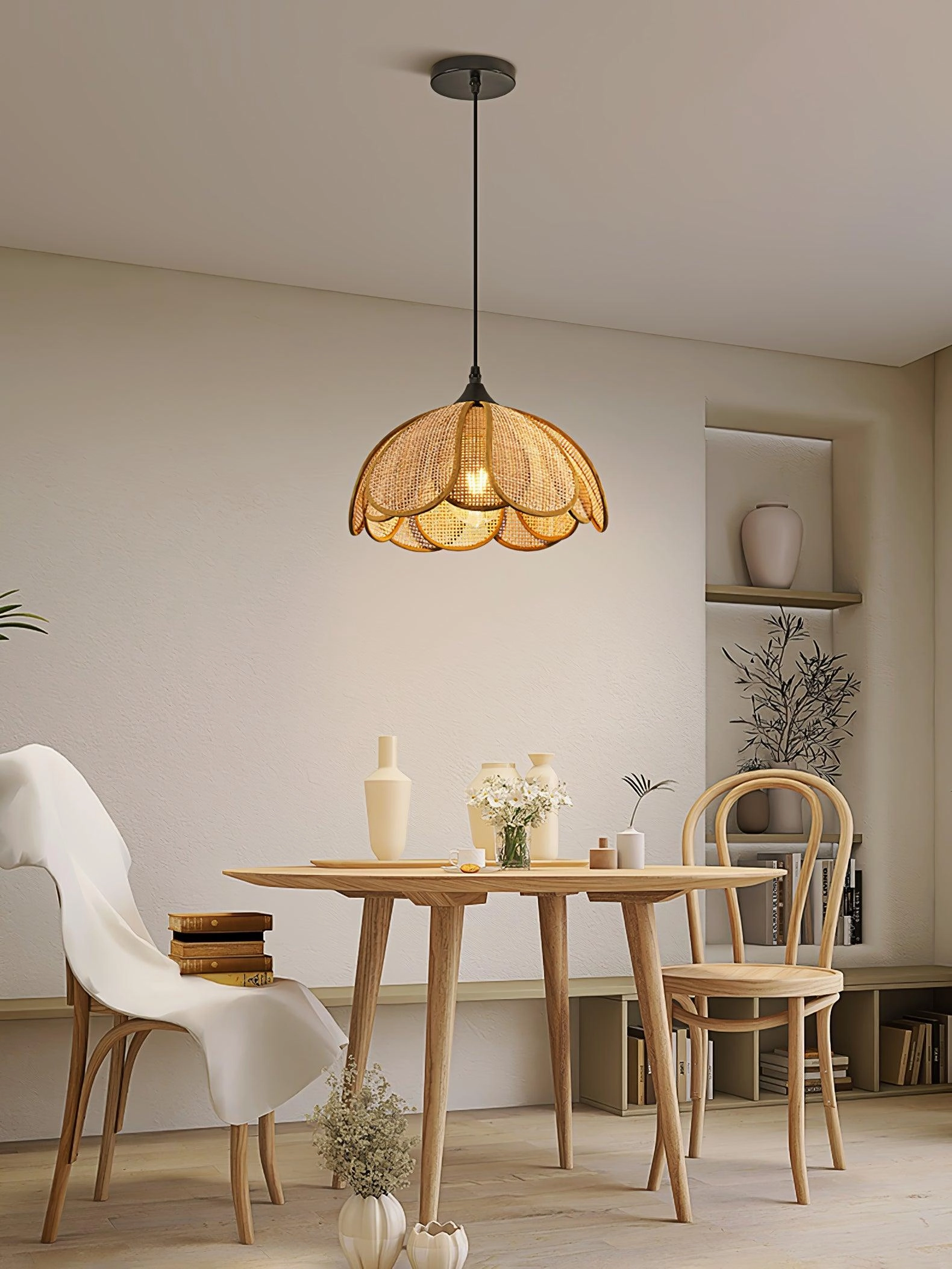 Bloom Rattan Pendant Lamp