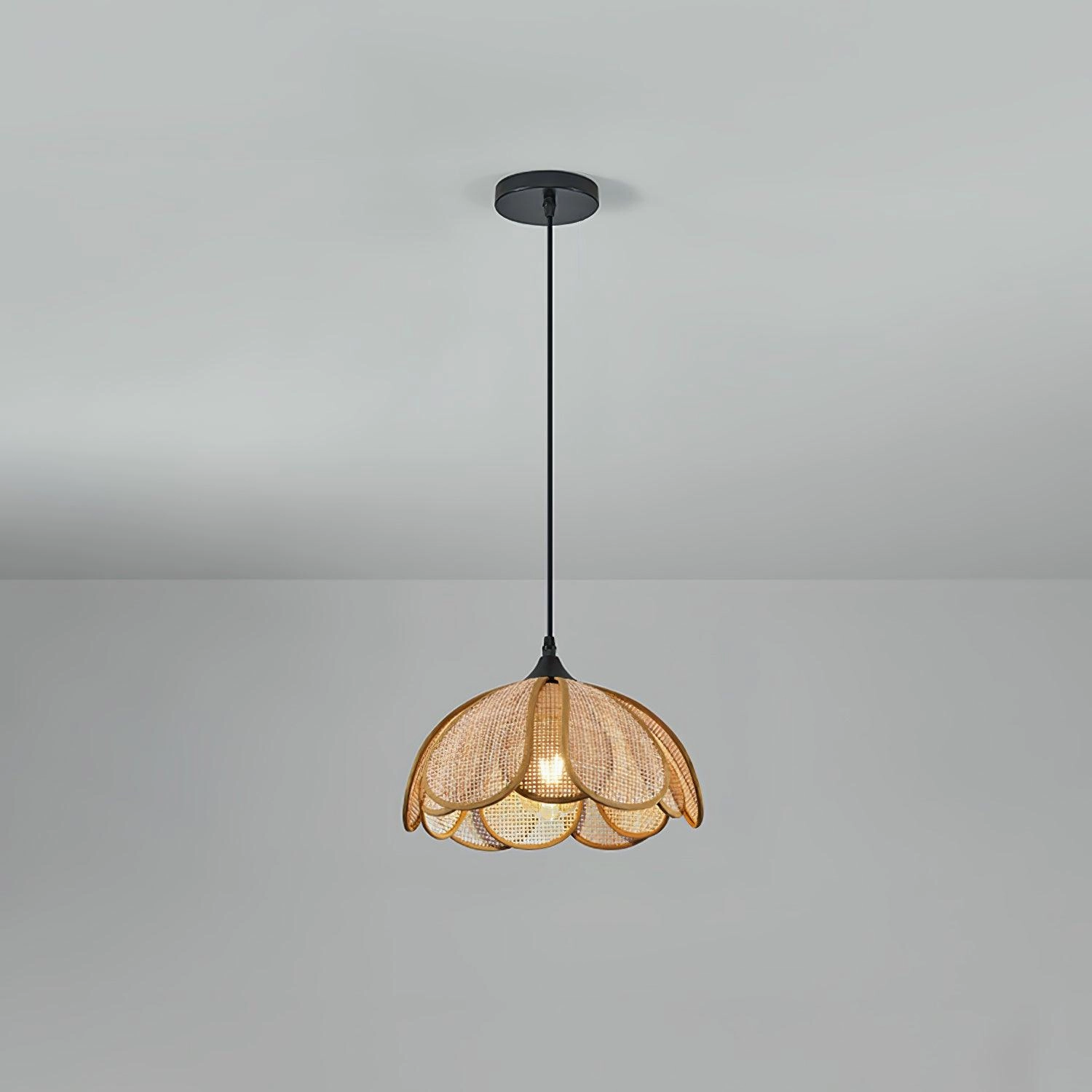Bloom Rattan Pendant Lamp