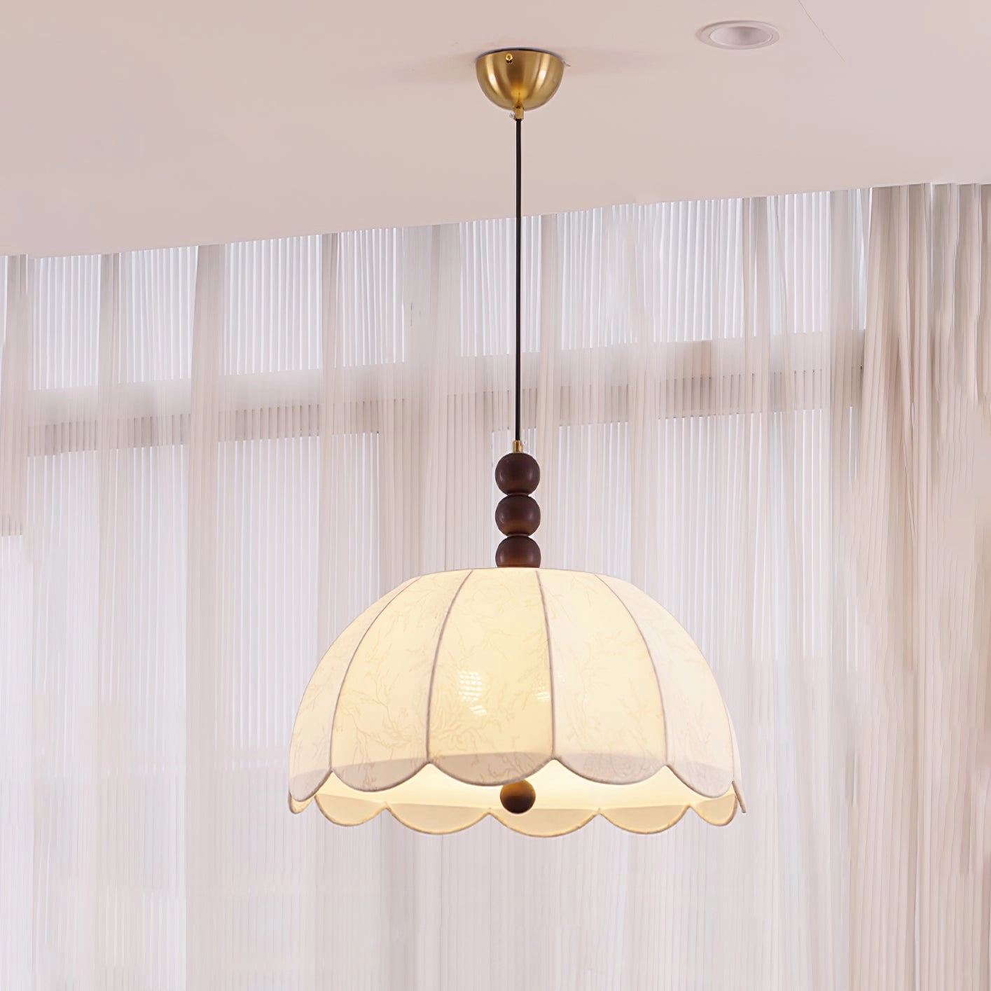 Blossom Fabric Pendant Light