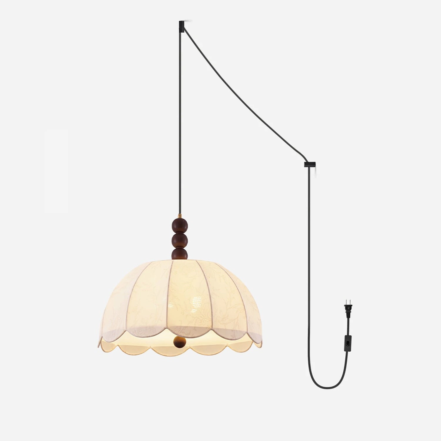Blossom Fabric Swag Pendant LightScandinavian pendant light ,modern chandelier 