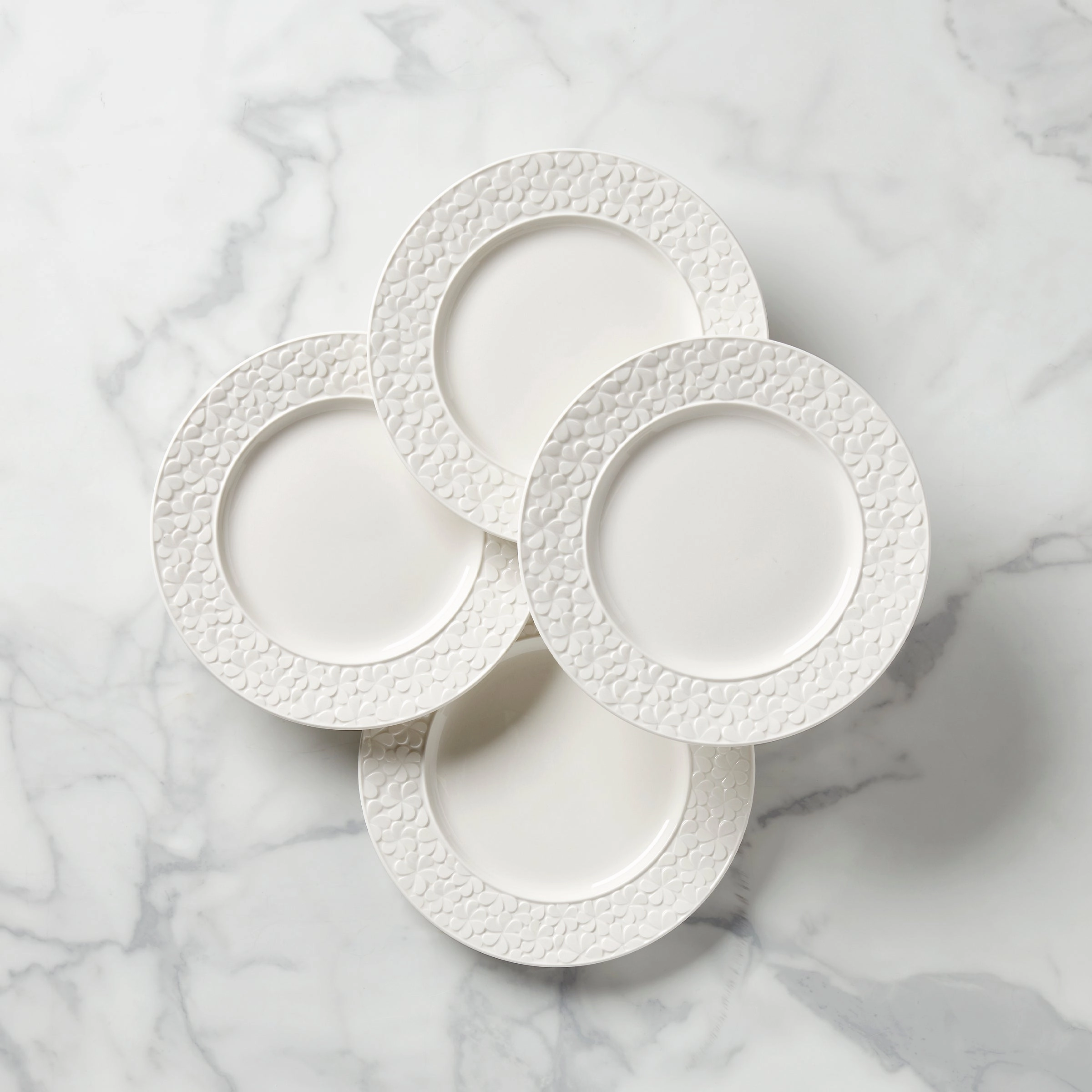 Blossom Lane Accent Plates - Set of 4modern kitchen decor ,kitchen dinner set ,dinnerware 