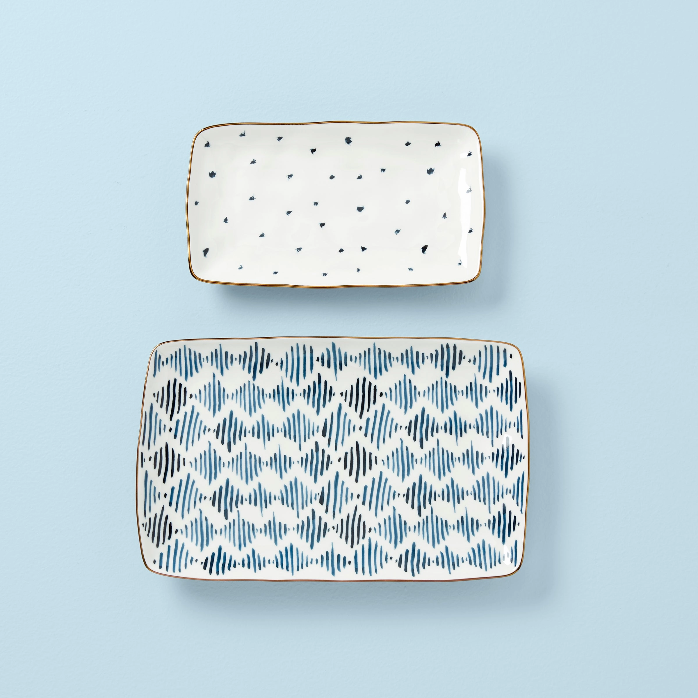 Blue Bay 2-Piece Nesting Platter Setafternoon tea dessert tray