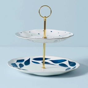 Blue Bay 2-Tiered Serverafternoon tea dessert tray