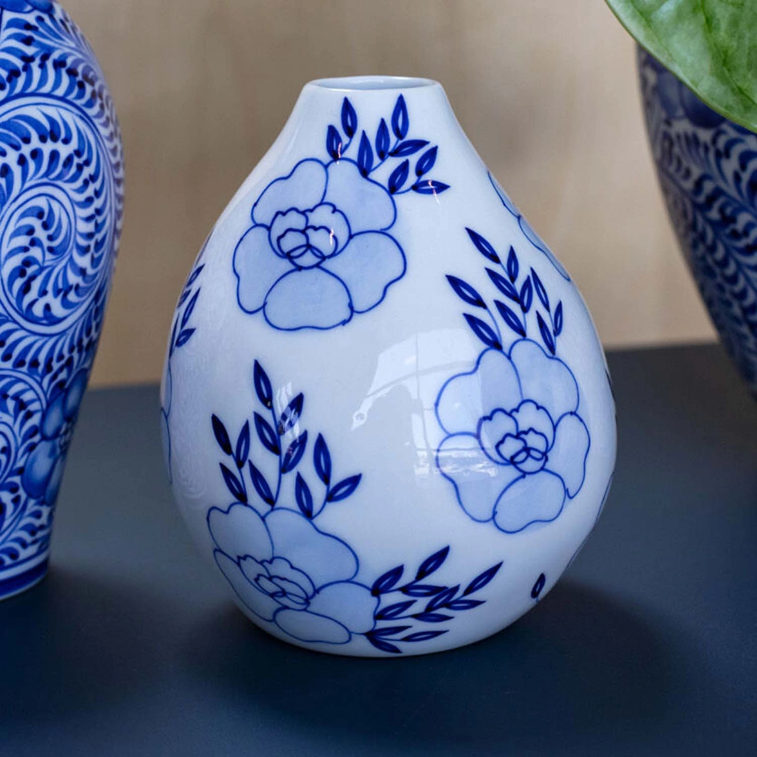 Blue Eleanor Budvase - 5"