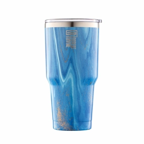 Blue Geode All-Purpose Tumblerglass cups ,personalized mugs 