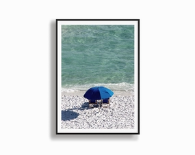 Blue Umbrellamodern abstract painting decor