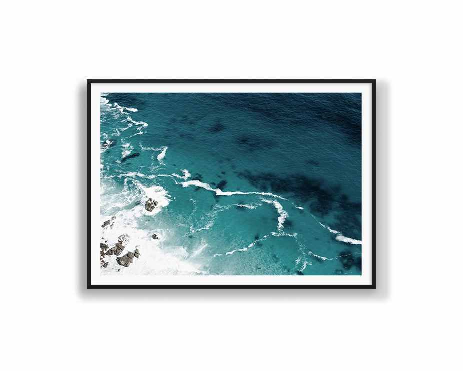 Blue Wavesnordic style wall decor