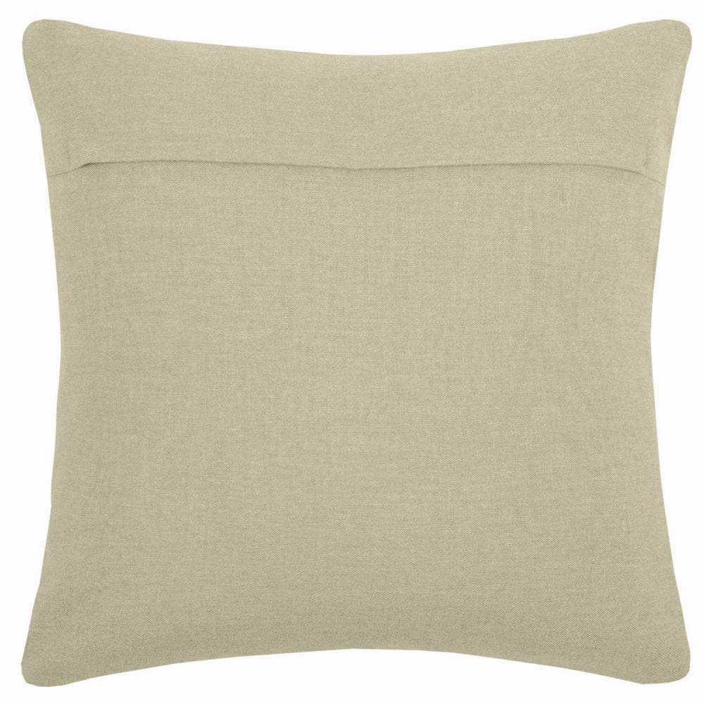 Bodhi Embroidered Feather Cushion Quartz