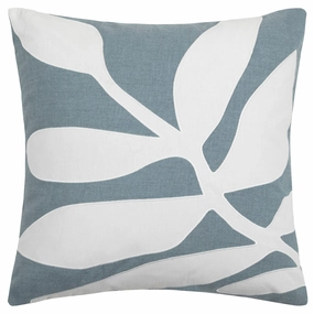 Bodhi Embroidered Feather Cushion Seafoambedding sets ,throw blankets 