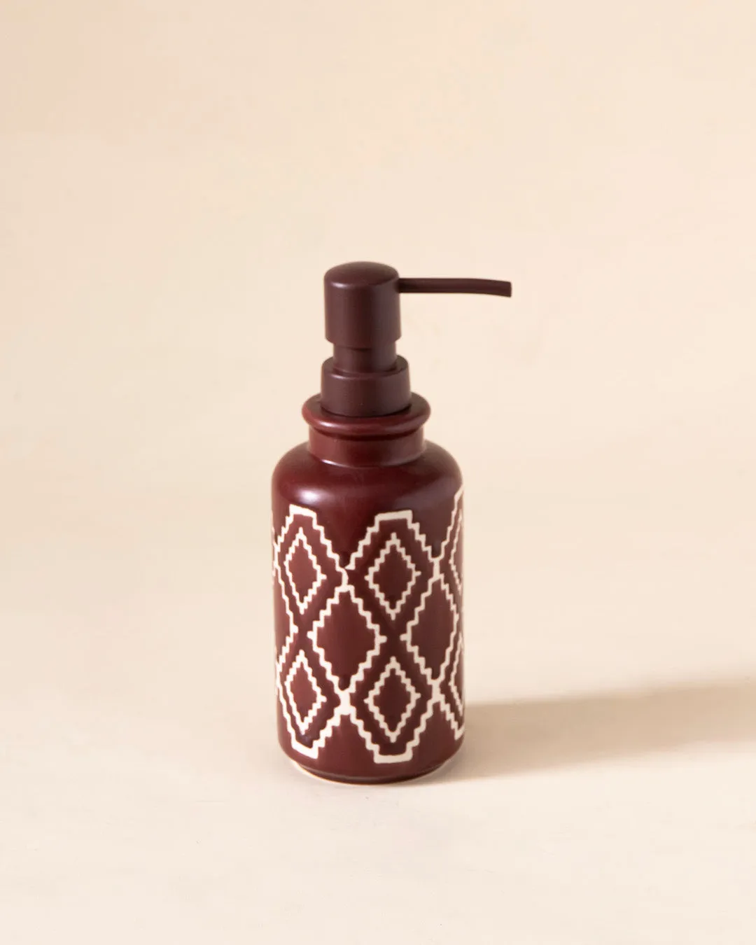 Bohemian 4-Piece Bath Set - Brown