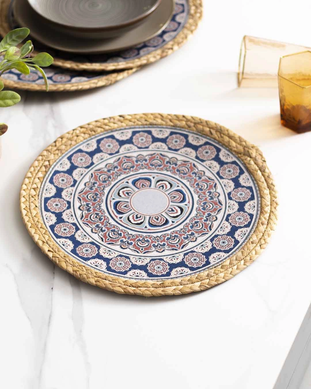 Boho Chic Mandala Placematmodern kitchen decor ,kitchen dinner set ,dinnerware 