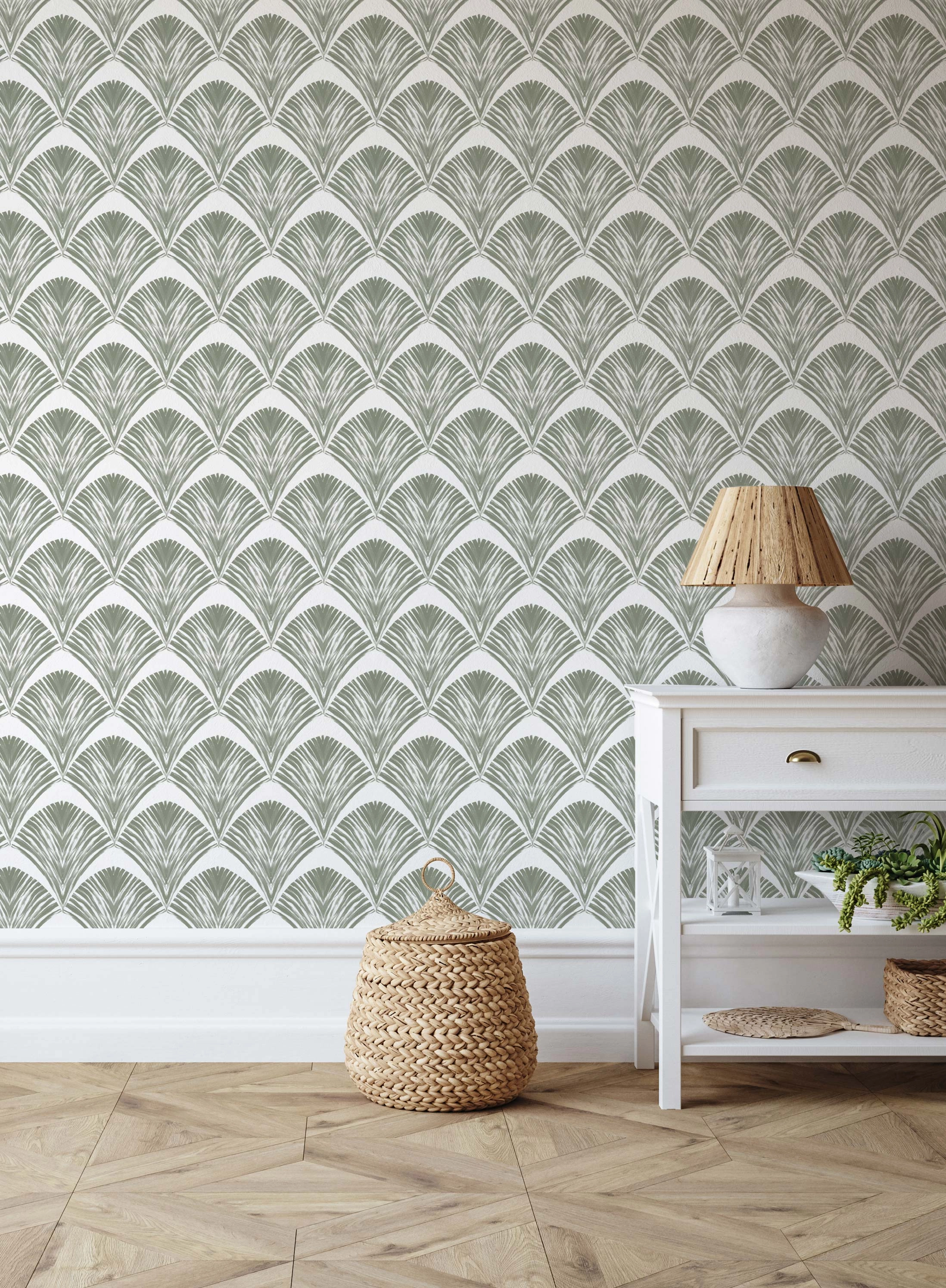 Boho Palms, Wallpaper