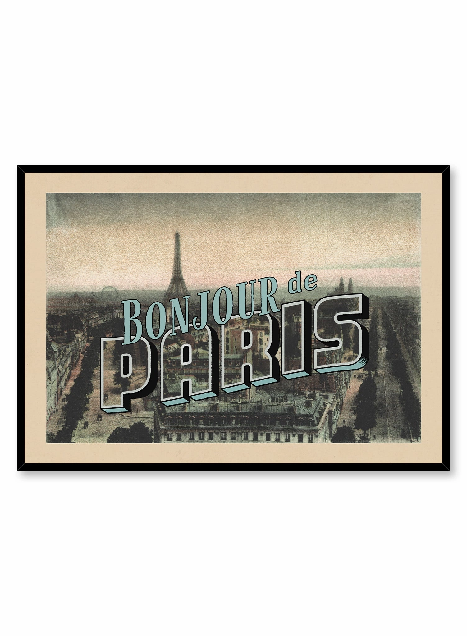 Bonjour Paris, Posterpop culture themed posters
