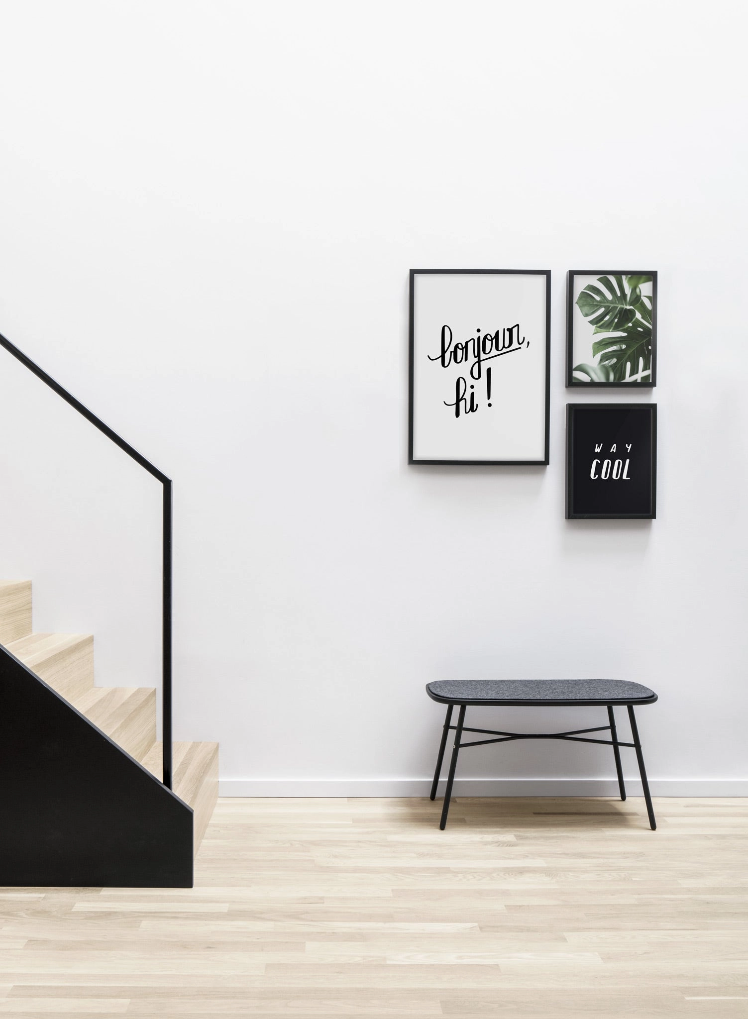 Bonjour, Poster
