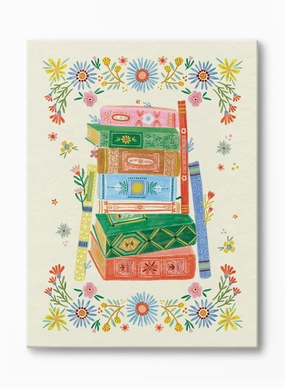 Book Lover's Treasure, Canvasindoor decorative canvas print