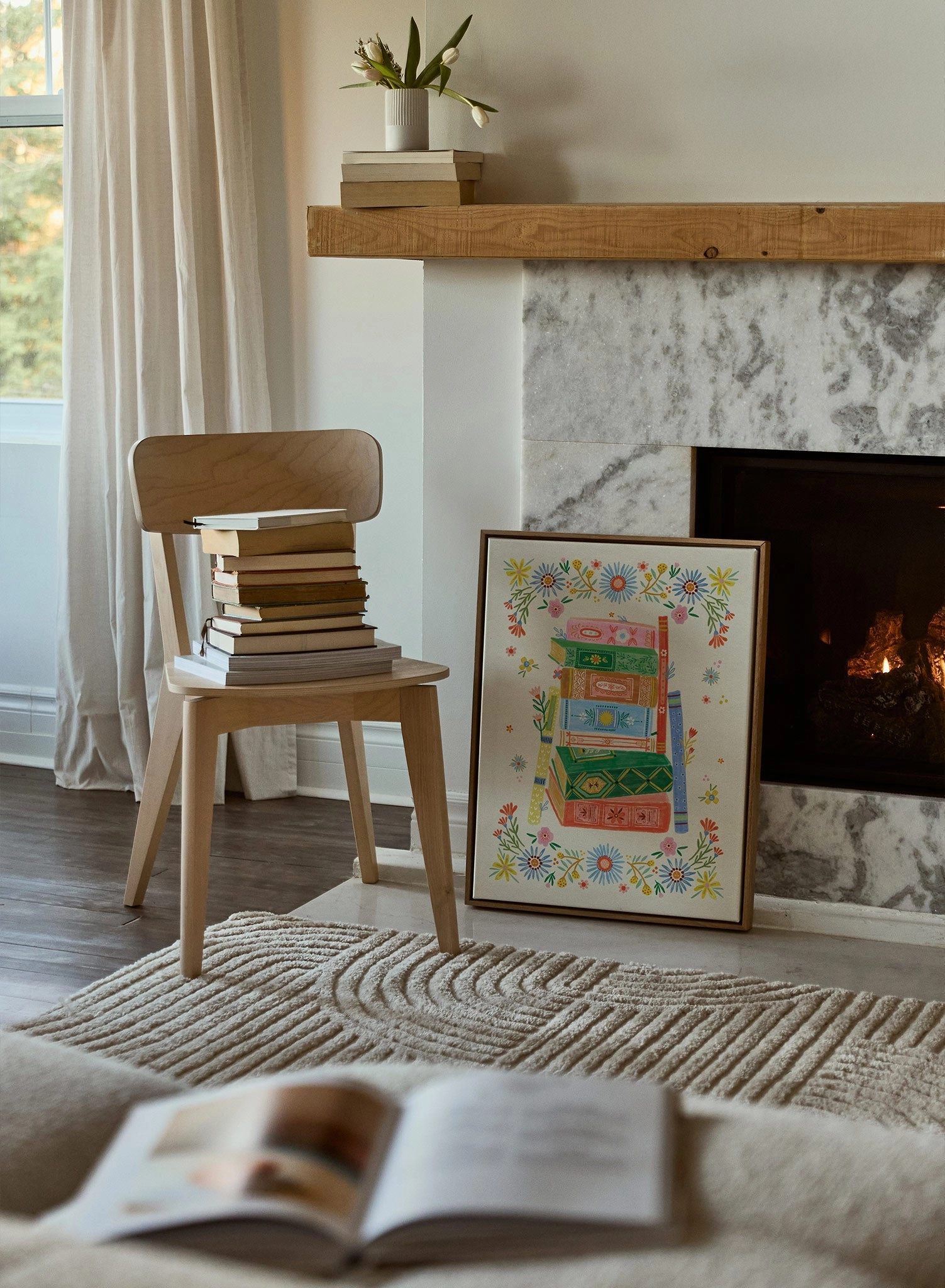 Book Lover's Treasure, Canvas