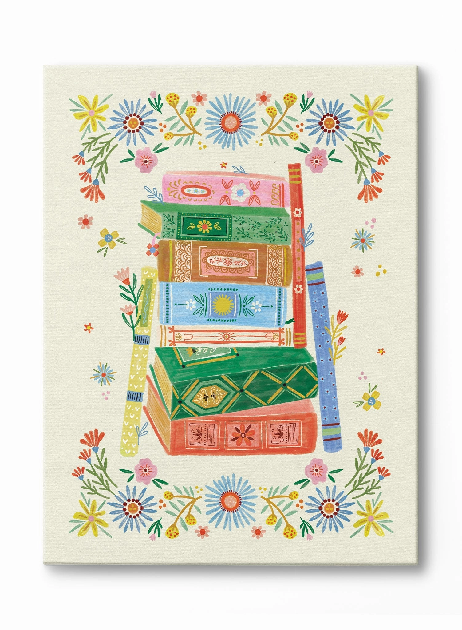 Book Lover's Treasure, Canvasindoor decorative canvas print