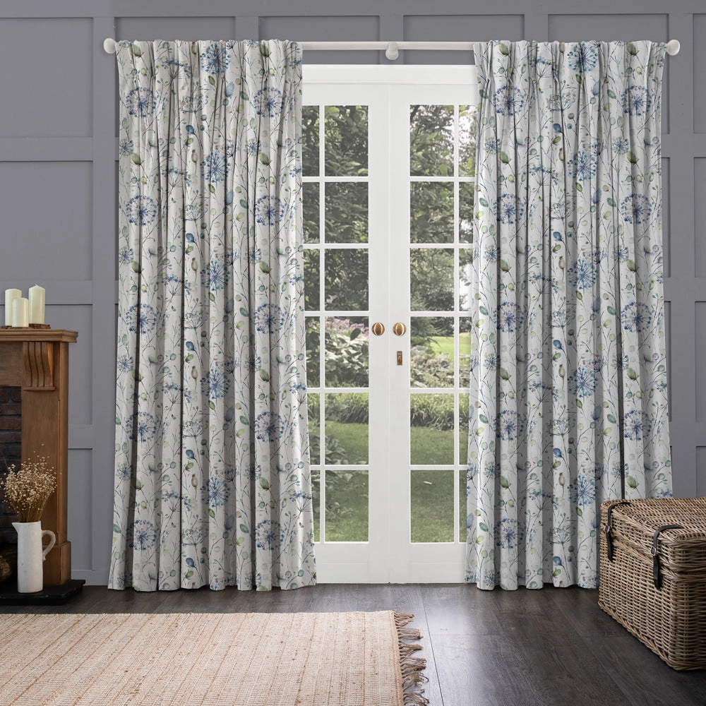 Boronia Ann Printed Made to Measure Curtains Crocus