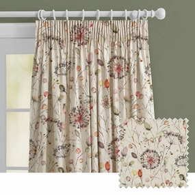 Boronia Fiona Printed Made to Measure Curtains Boysenberrybedding sets ,throw blankets 