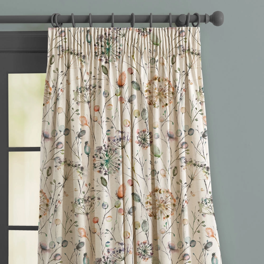 Boronia Fiona Printed Made to Measure Curtains Cloud