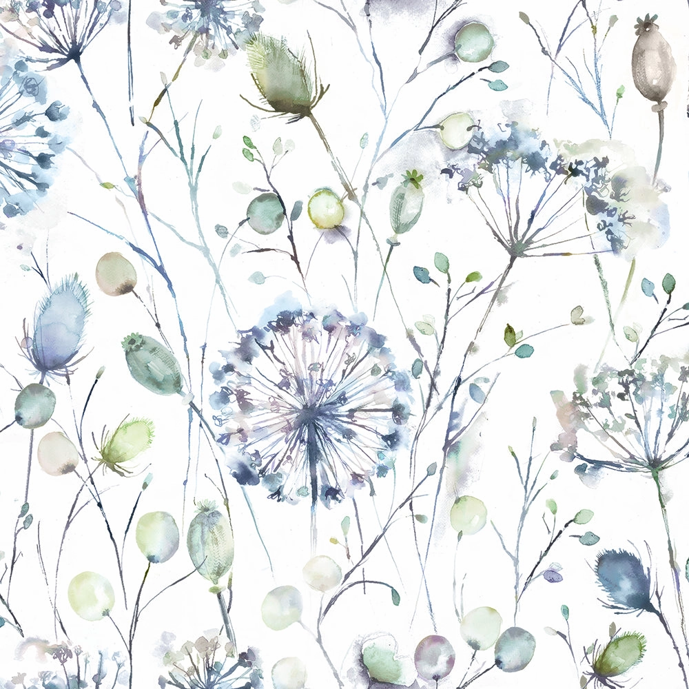 Boronia Printed Cotton Made to Measure Roman Blinds Crocus