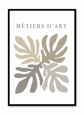 Botanical Quatuor, Posterpop culture themed posters