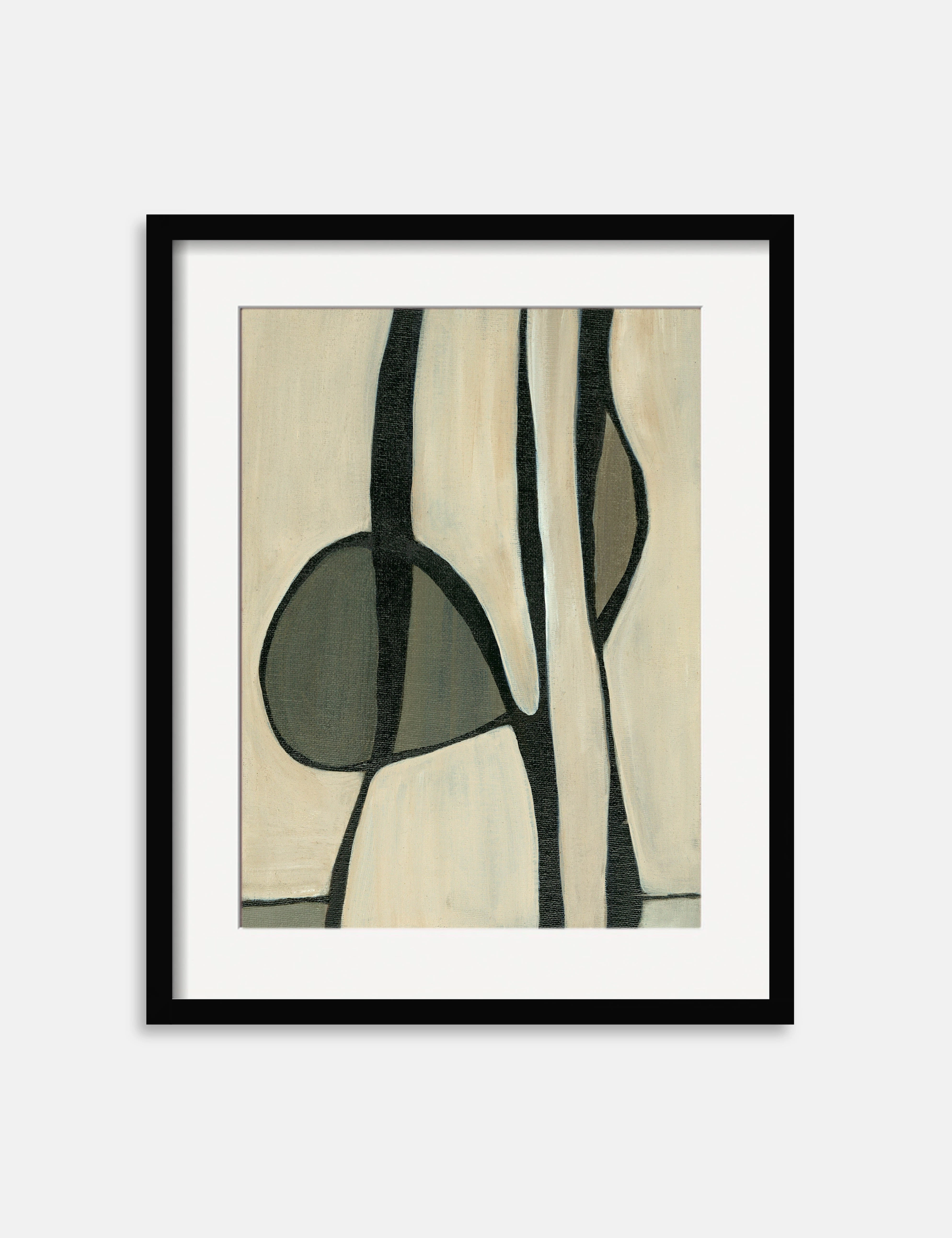 Botanical Zen Print by Karla Carranzanordic style wall decor