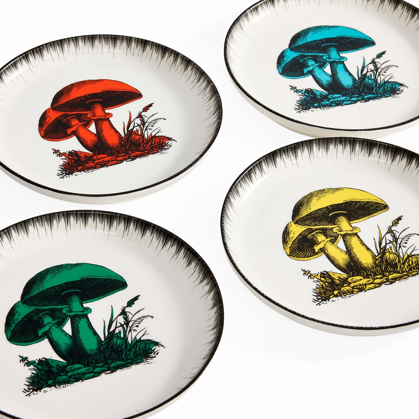 Botanist Canap Plate Set