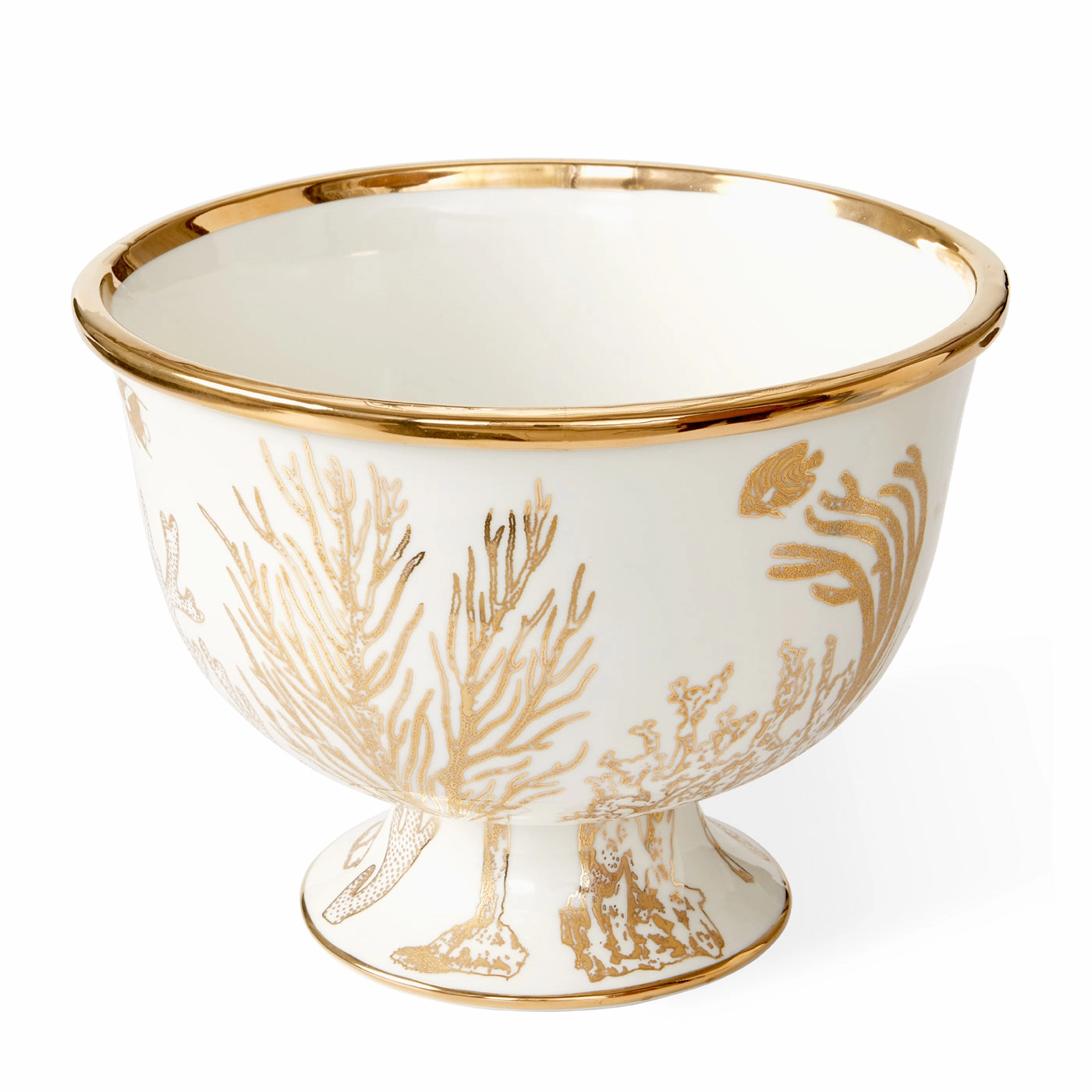 Botanist Coral Centerpiece Bowlhandmade ceramic dinnerware set
