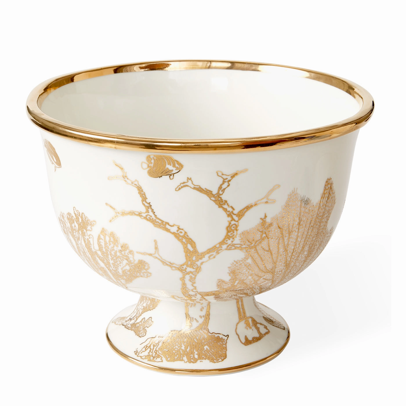 Botanist Coral Centerpiece Bowl