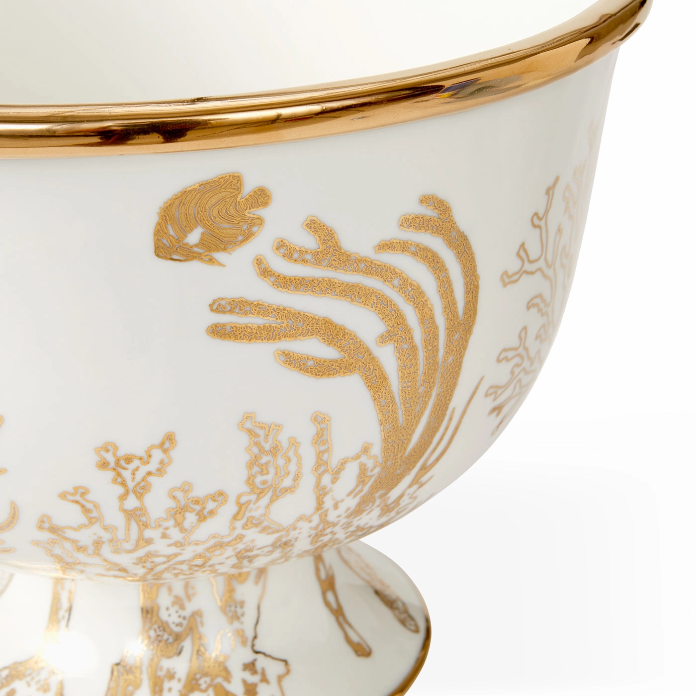 Botanist Coral Centerpiece Bowl
