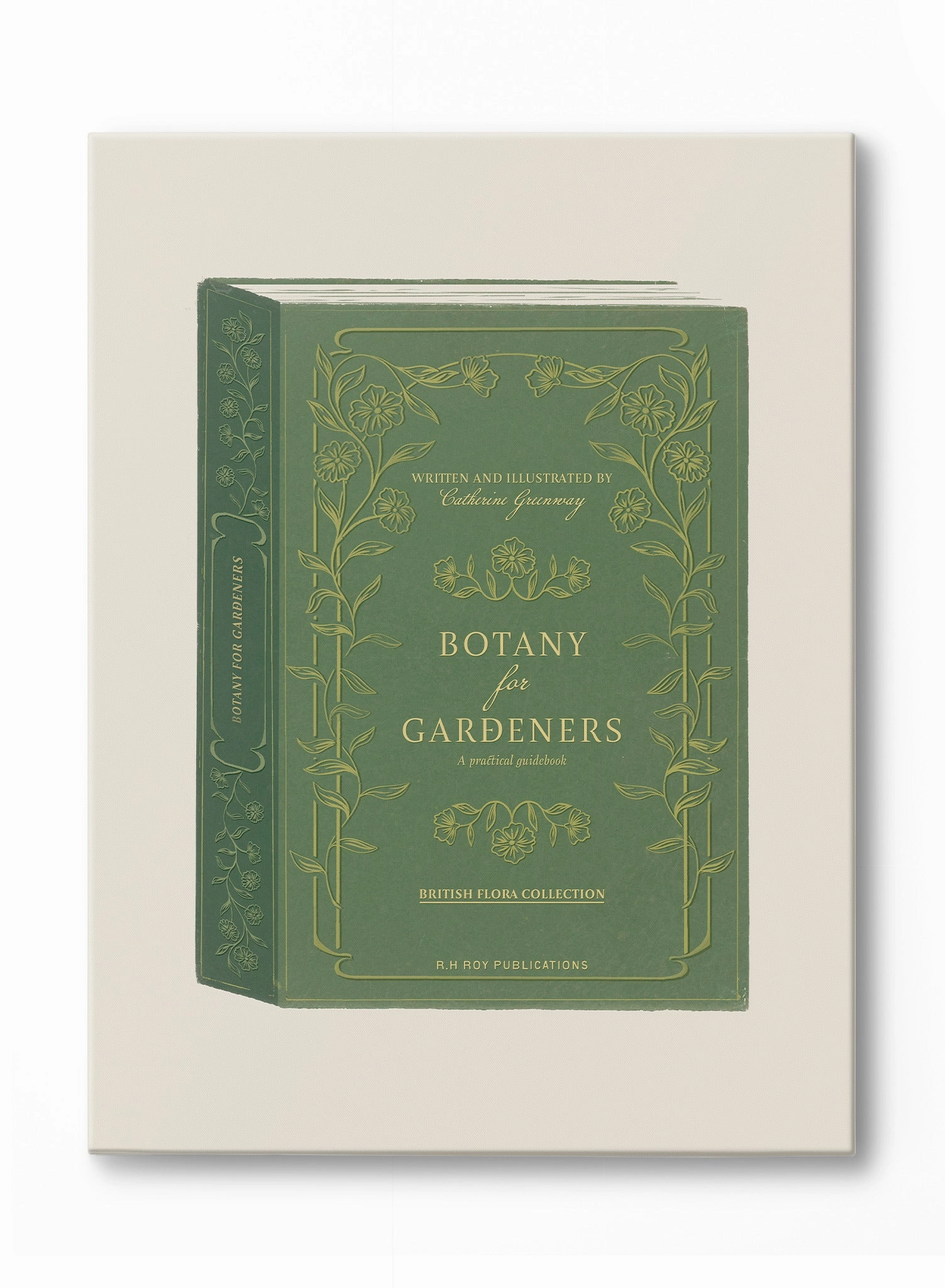 Botany for Gardeners Book Cover, Poster