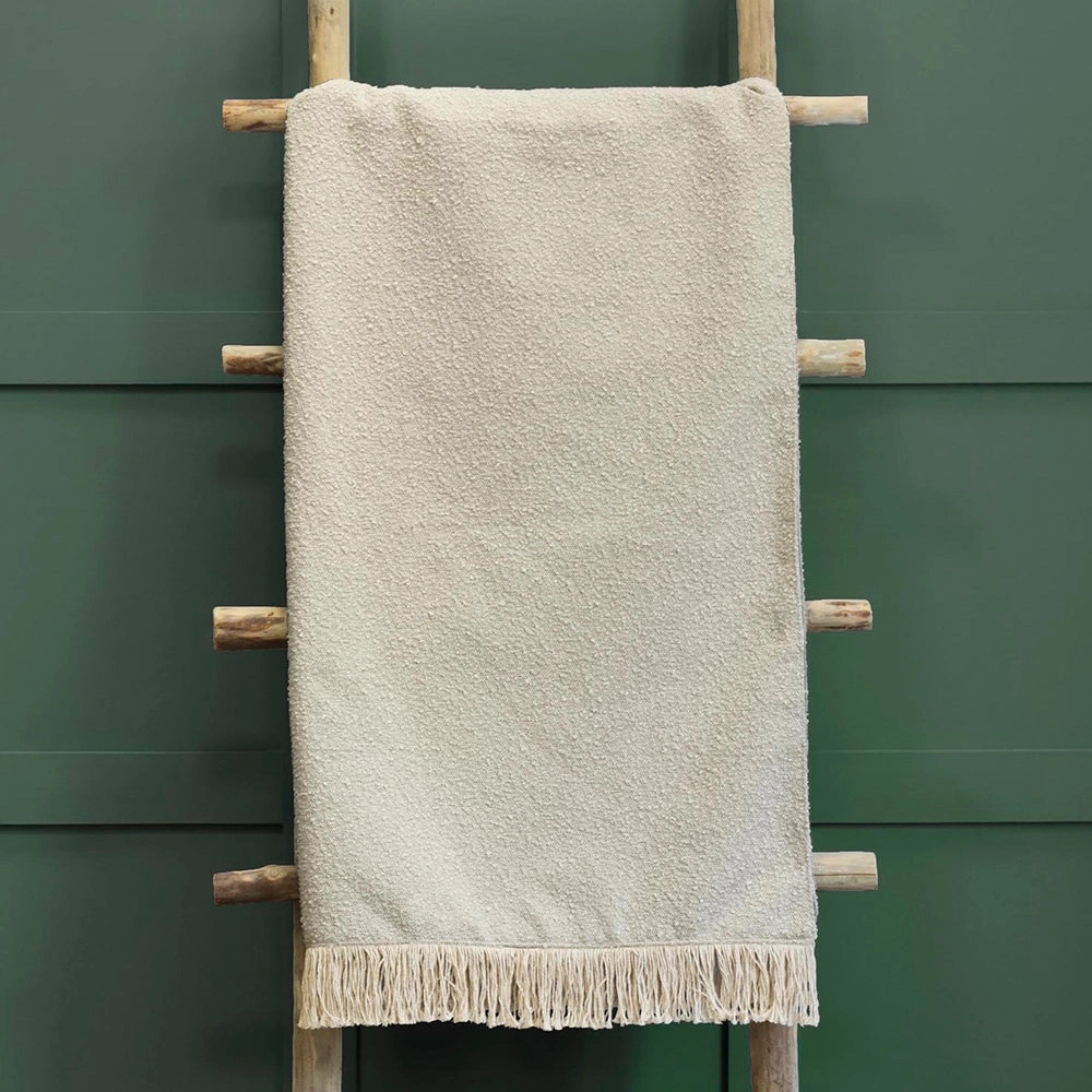 Boucle Bobble Throw Creambedding sets ,throw blankets 