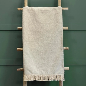 Boucle Bobble Throw Creambedding sets ,throw blankets 
