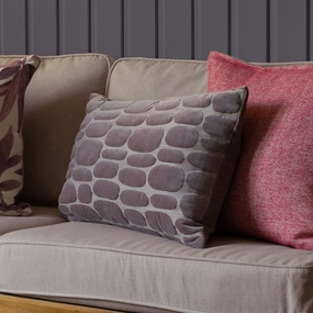 Boulder Embroidered Feather Cushion Lavenderbedding sets ,throw blankets 
