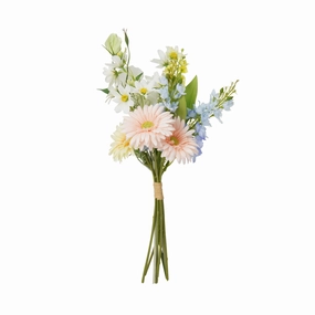 Bouquet Gerbera Cosmos Mix Light Yellowhome decor ,wall decor 